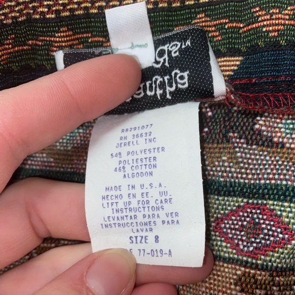 Vintage tapestry wrap skirt - Picture 10 of 13